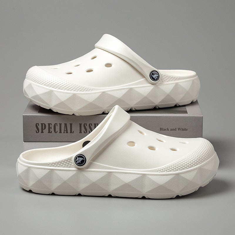 Croc Shoes Men'S Summer Outdoor Slippers, Non-Slip, Wear-Resistant, Comfortable For Sports And Beach, Lightweight And Casual - Image 2